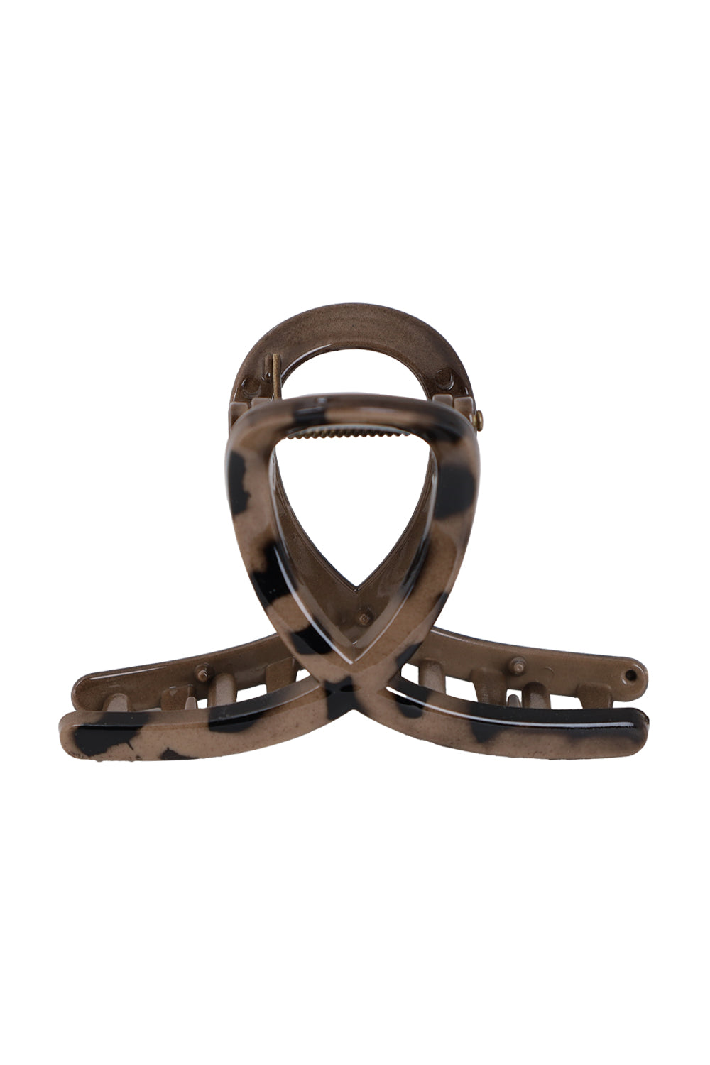Load image into Gallery viewer, Matte Marble Loop Hair Claw Clip
