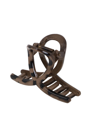 Matte Marble Loop Hair Claw Clip