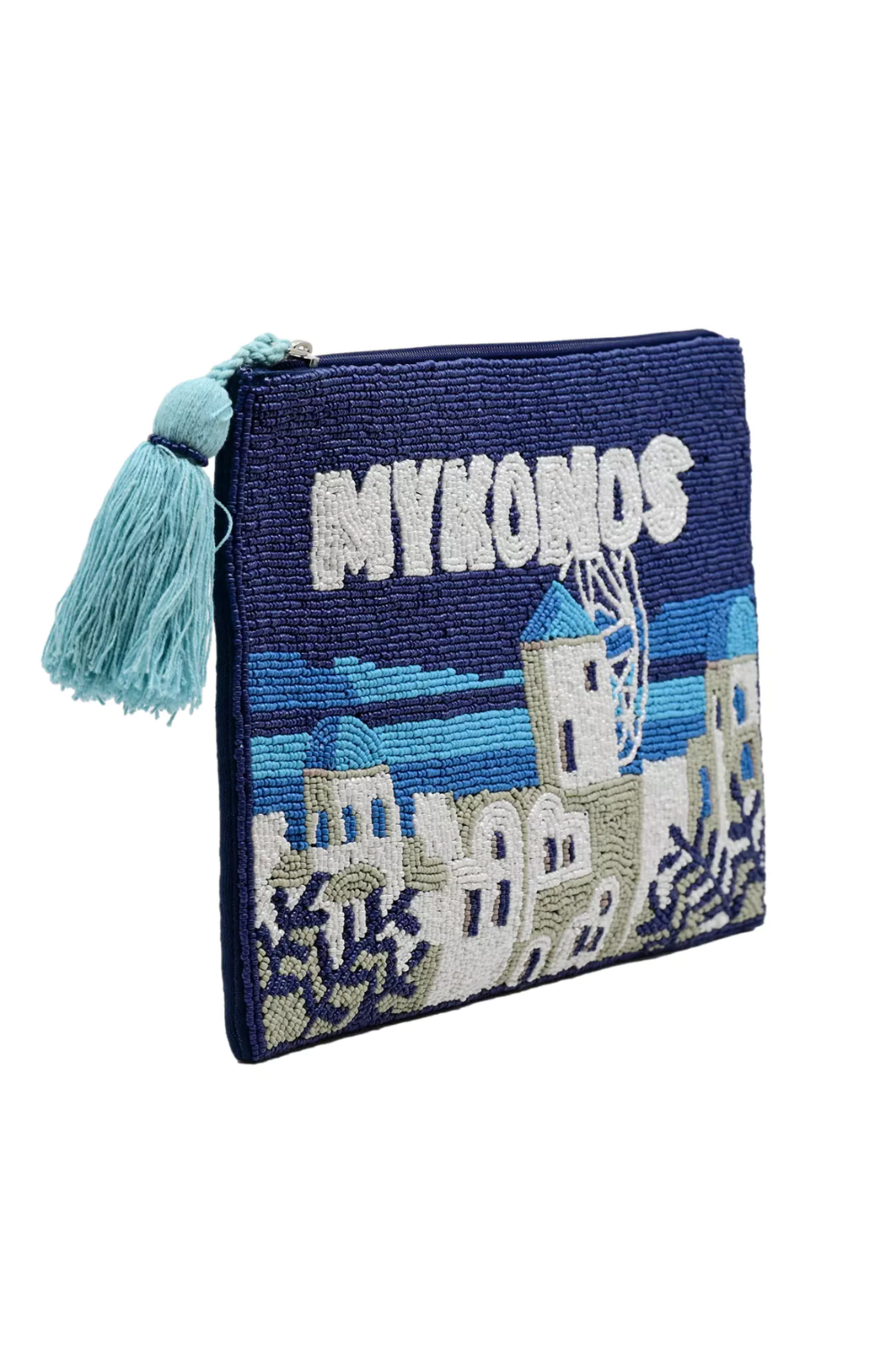 Load image into Gallery viewer, Mykonos Navy Blue Pouch
