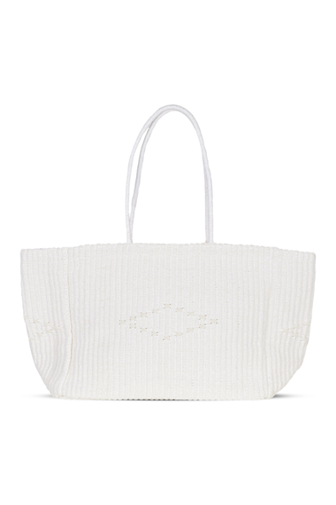 Nory Tote Beach Bag In Cream