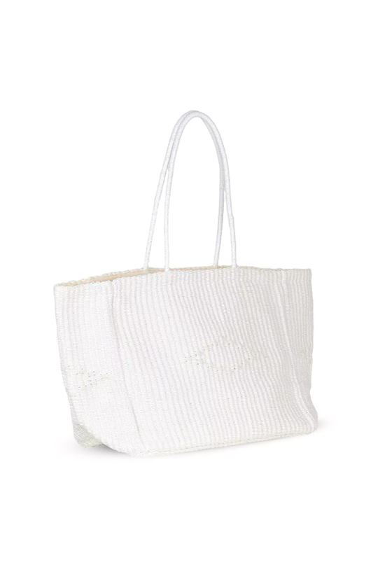 Nory Tote Beach Bag In Cream