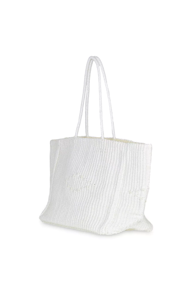 Nory Tote Beach Bag In Cream