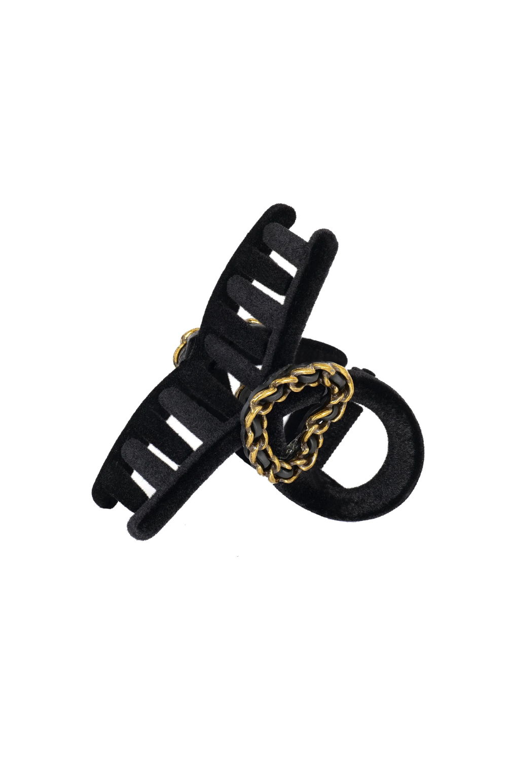 Load image into Gallery viewer, Popular Velvet Hair Claw Clips Heart Small
