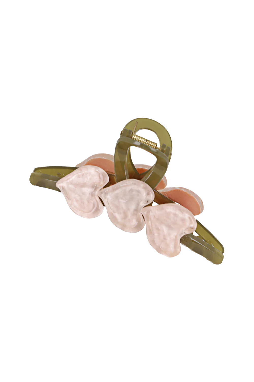 Load image into Gallery viewer, Resin Hair Claw Clip 3 Pink Heart
