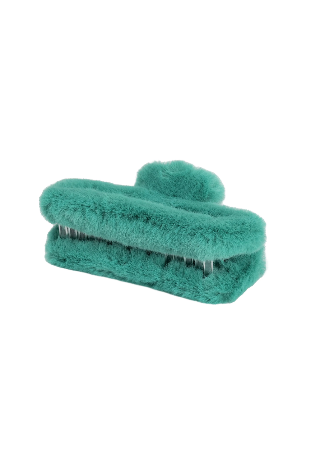 Soft Straight Claw Clip Green
