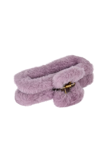 Soft Straight Claw Clip Lilac