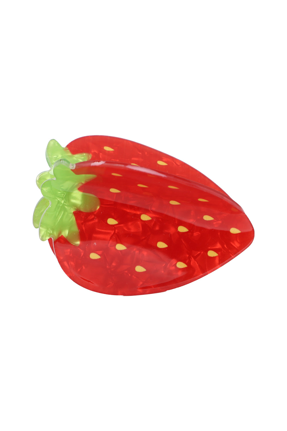 Load image into Gallery viewer, Strawberry Acrylic Hair Clip
