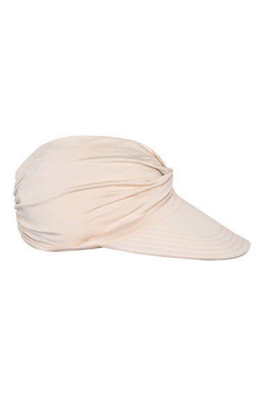 Twist Turban Sun Cap Cream
