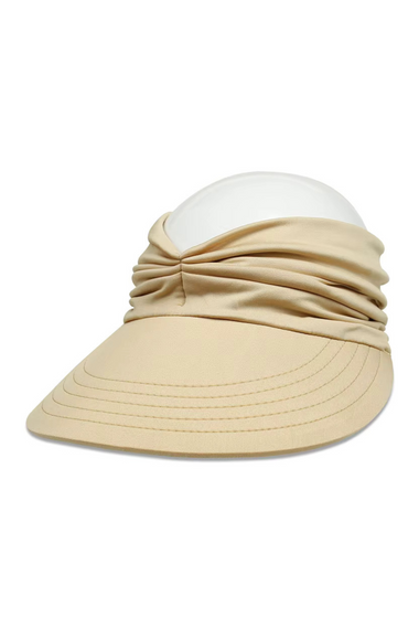 Twist Turban Sun Cap Cream