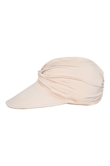 Twist Turban Sun Cap Cream