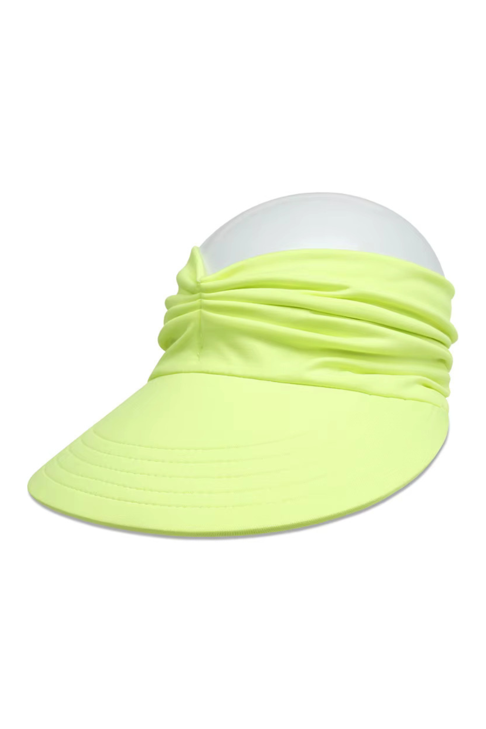 Load image into Gallery viewer, Twist Turban Sun Cap Neon Green

