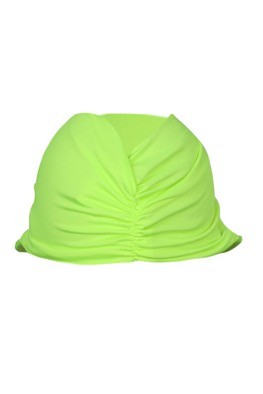 Twist Turban Sun Cap Neon Green