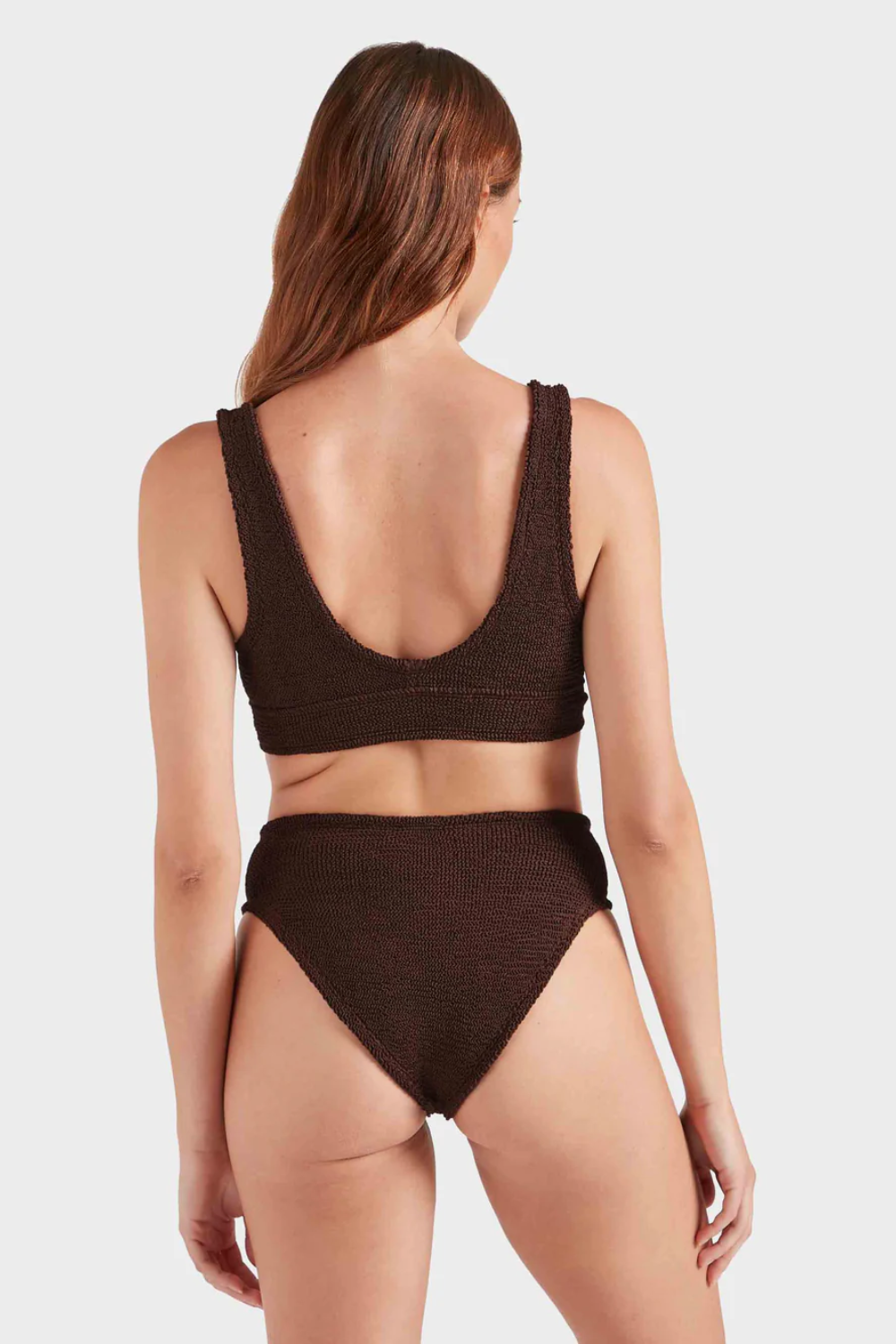 Load image into Gallery viewer, Angel Bikini Metallic Chocolate

