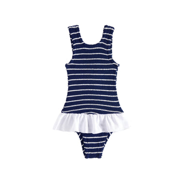 Baby Denise One Piece Navy/White Stripe - ONE SIZE - Baby One-Pieces
