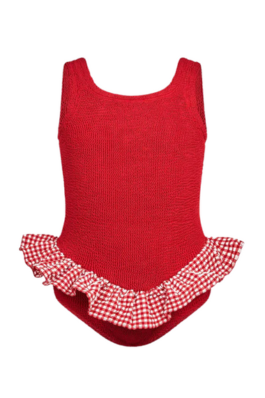 Baby Duo Denise Swim Red Gingham