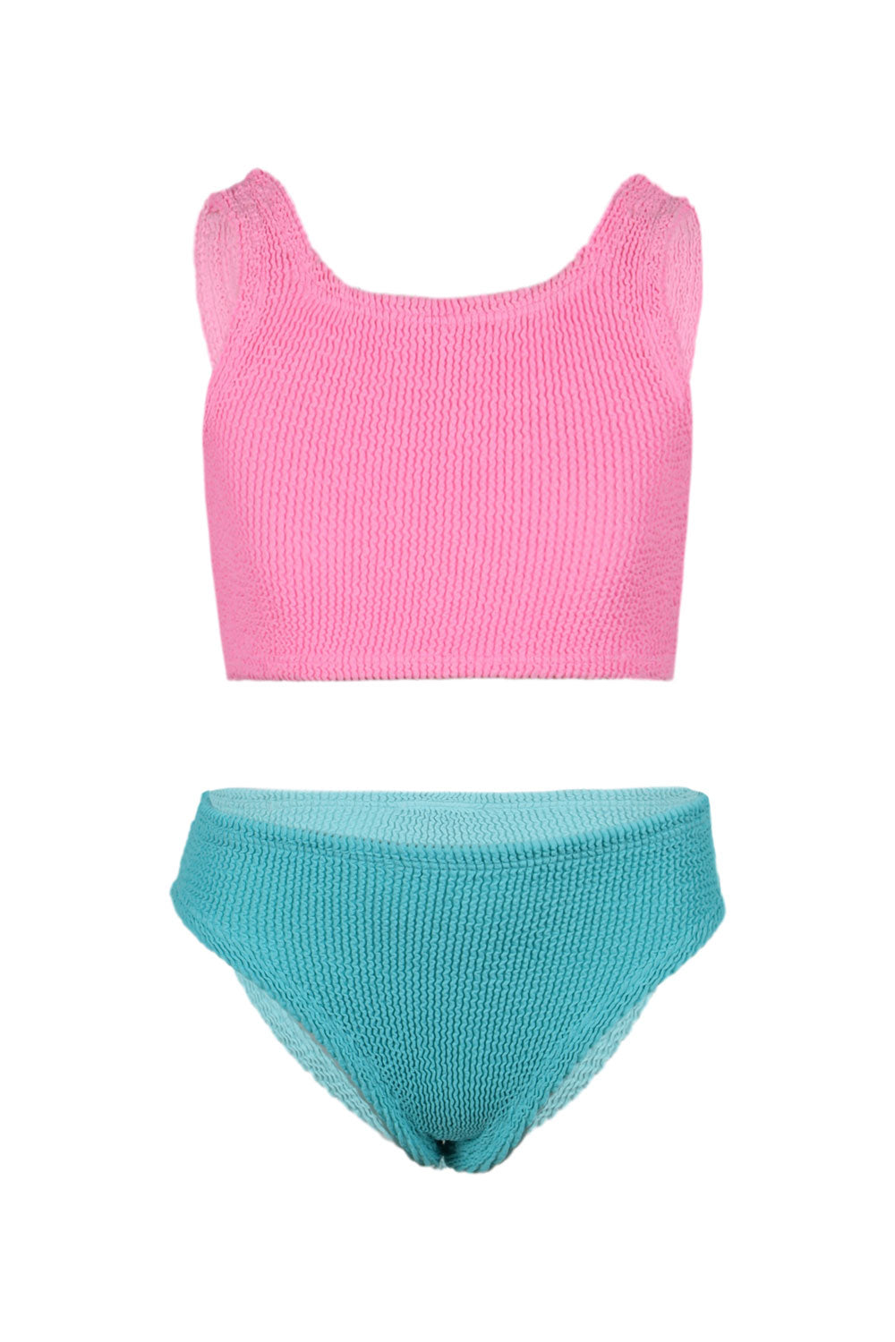 Load image into Gallery viewer, Baby Duo Lyra Bikini Bubblegum/Aqua
