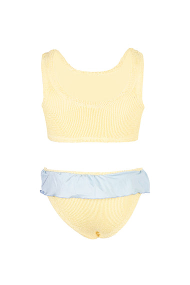 Baby Duo Olive Bikini Butter/Metallic Ice Blue