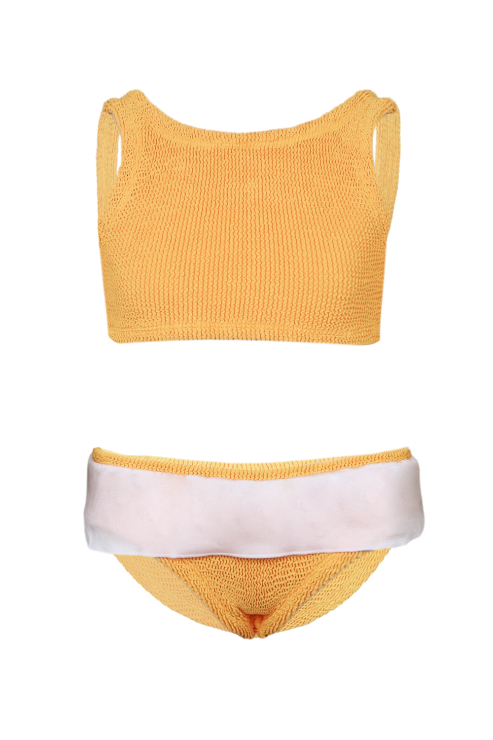 Load image into Gallery viewer, Baby Olive Bikini Mango/Sorbet
