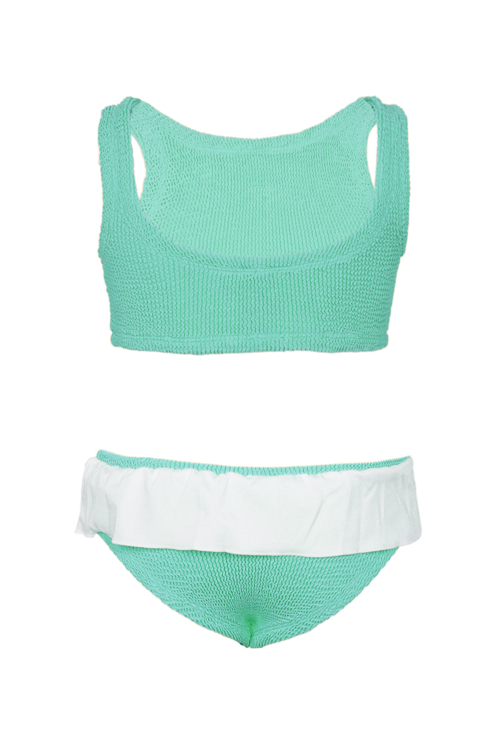 Load image into Gallery viewer, Baby Olive Bikini Metallic Mint
