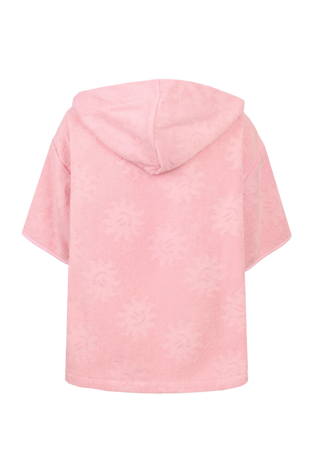 Load image into Gallery viewer, Baby Sunny Pink Towelling Hooded Poncho
