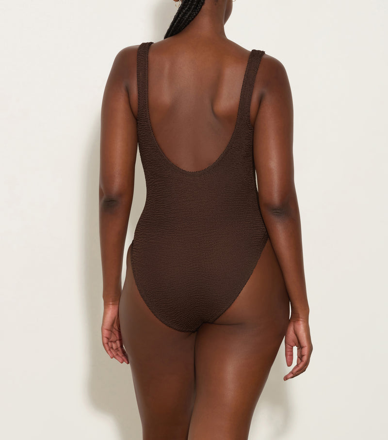 Load image into Gallery viewer, Celine Swim Metallic Chocolate - ONE SIZE - One Piece
