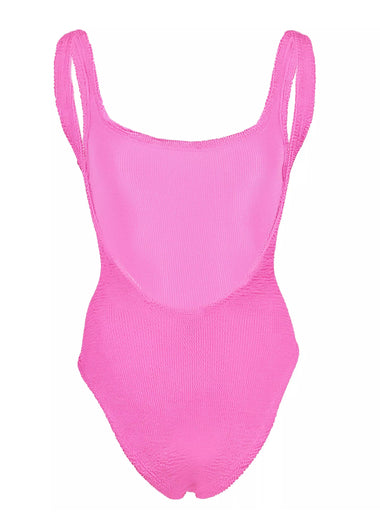 Classic Square Neck Swim Candy Pink