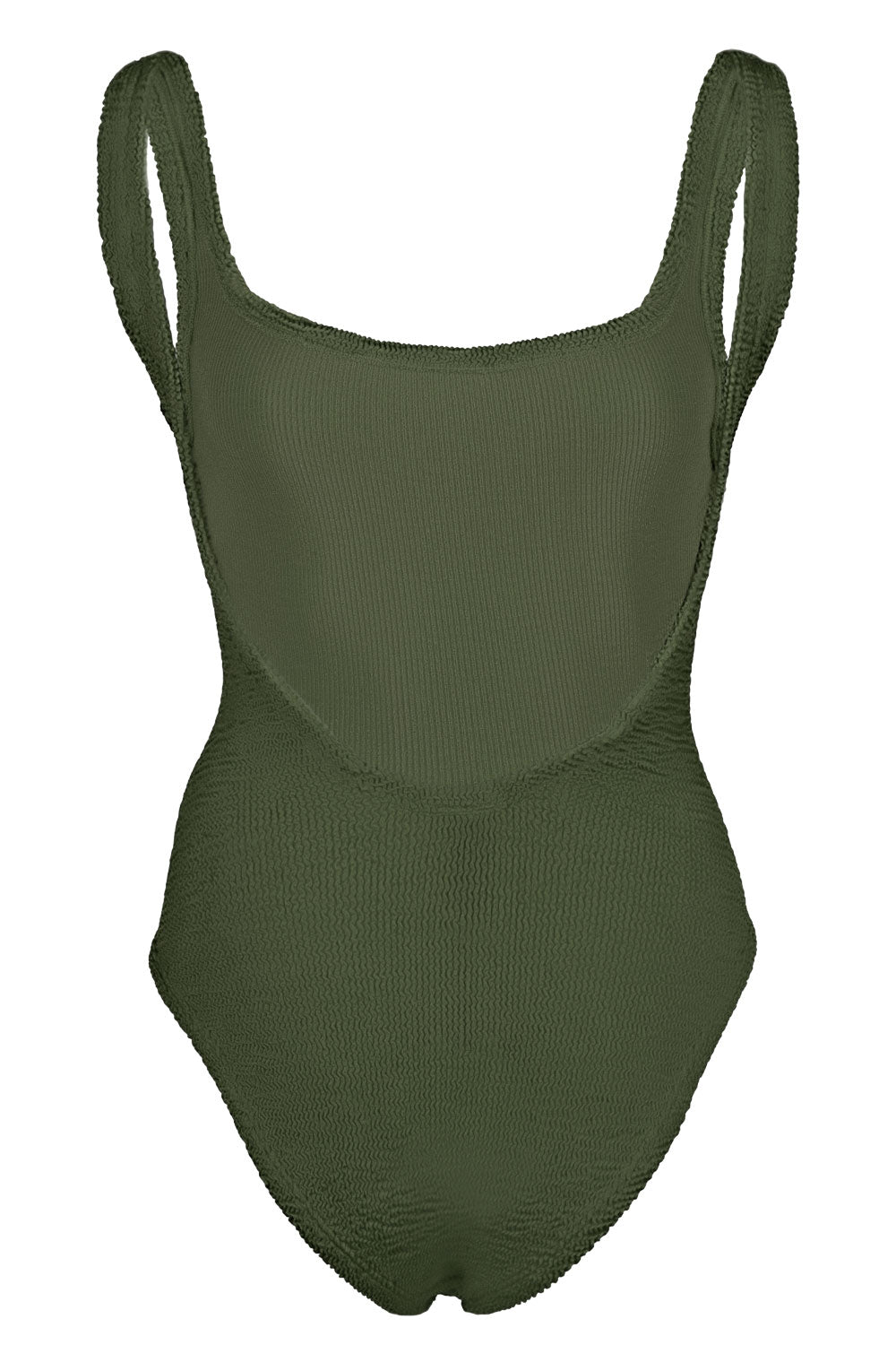 Load image into Gallery viewer, Classic Square Neck Swim Metallic Khaki
