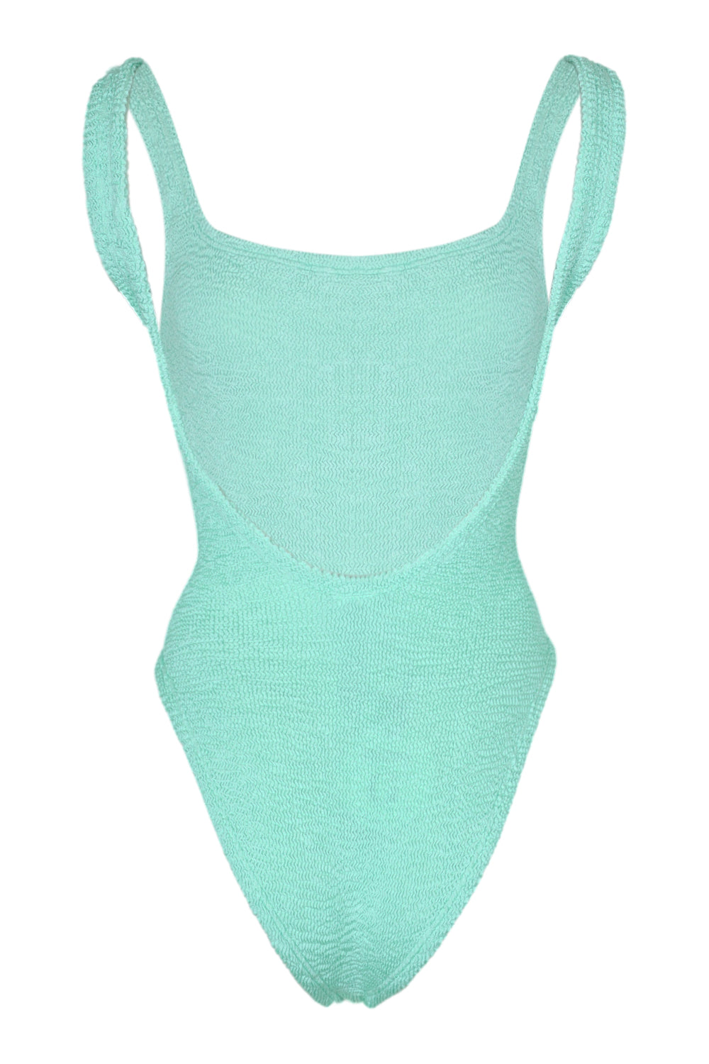 Load image into Gallery viewer, Classic Square Neck Swim Metallic Mint
