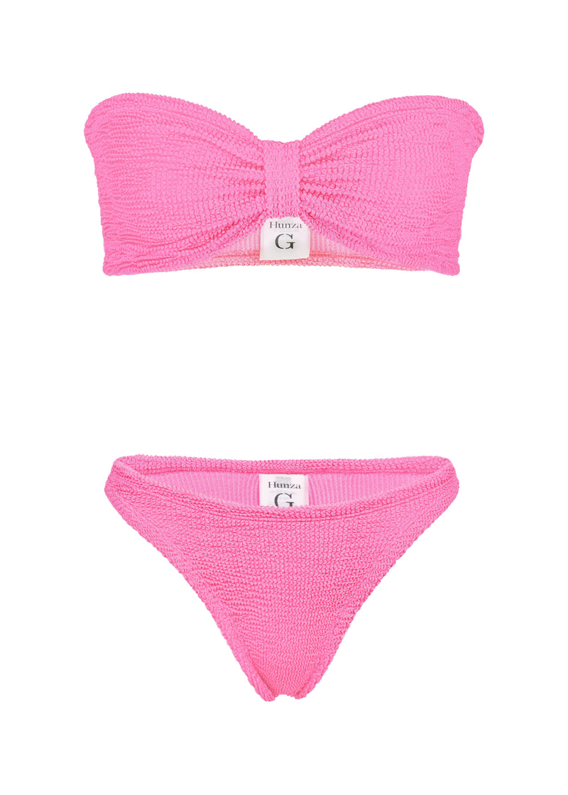 Coverage Jean Bikini Bubblegum