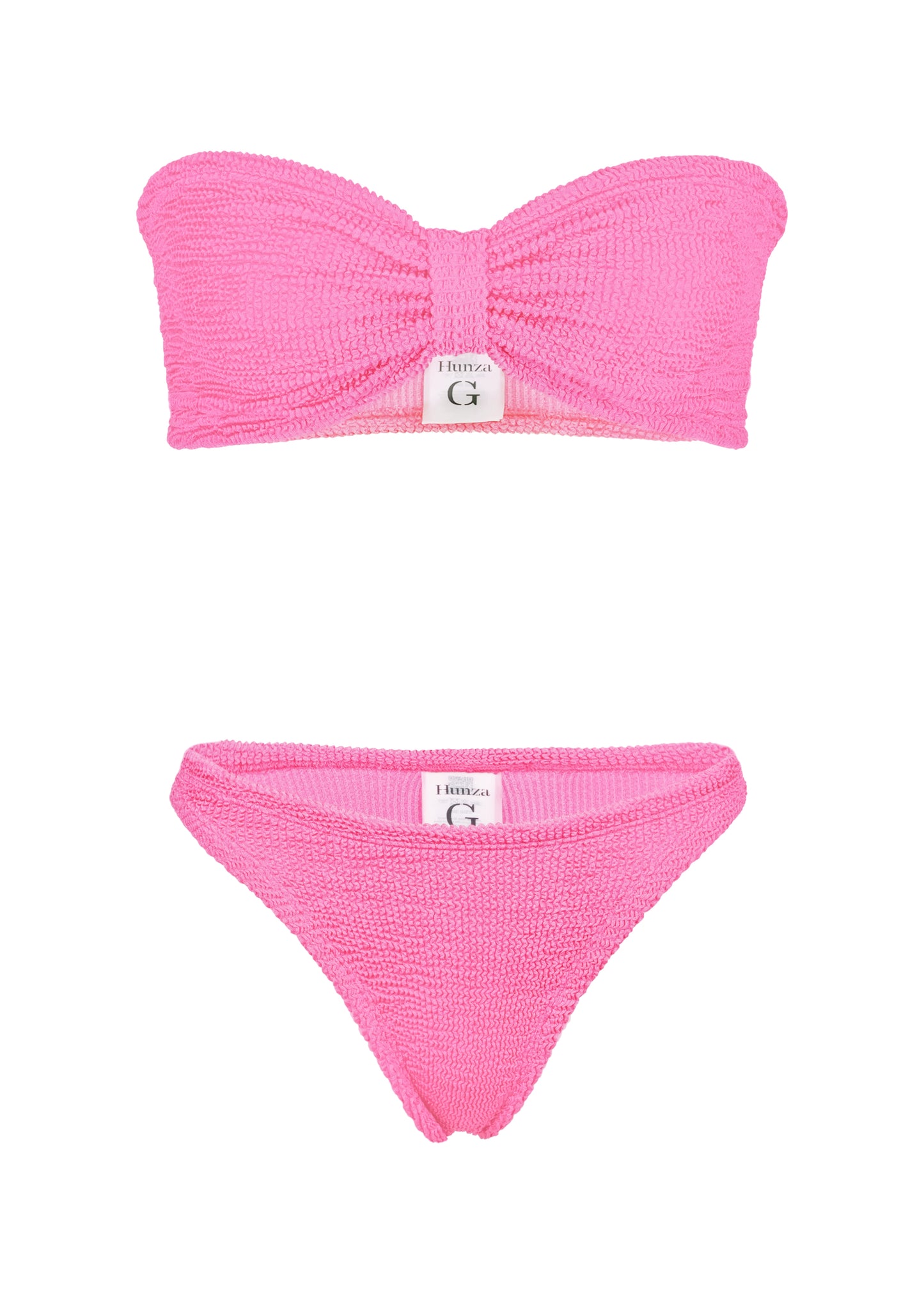 Load image into Gallery viewer, Coverage Jean Bikini Bubblegum - ONE SIZE - Bikini
