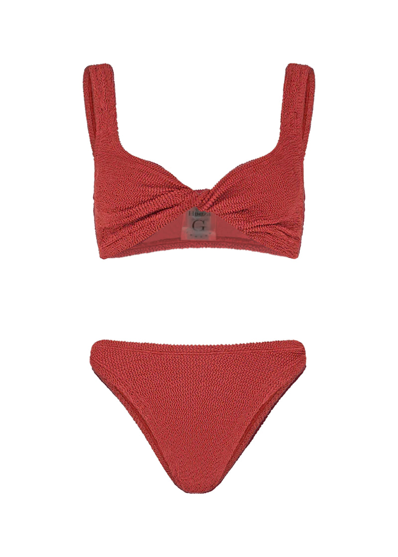 Coverage Juno Bikini Metallic Rosewood