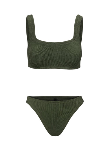 Coverage Xandra Bikini Metallic Khaki - ONE SIZE - Bikini