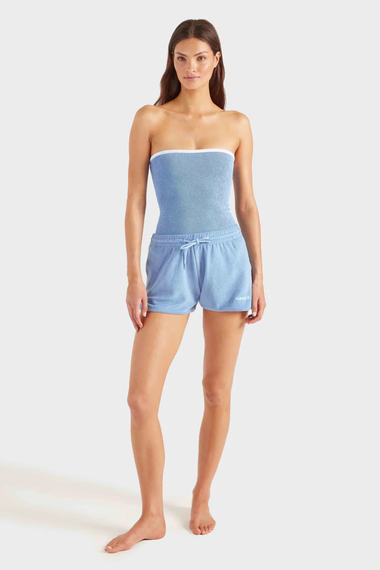 Devyn Swim Skirt Cornflower
