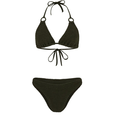 Eva Bikini Metallic Khaki - ONE SIZE - Bikini