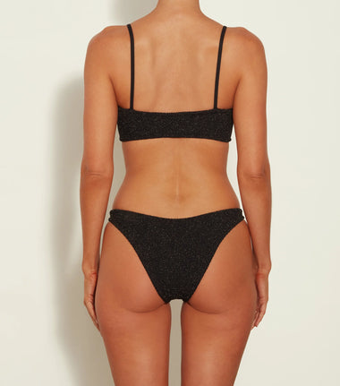 Gigi Bikini Black/Gold - ONE SIZE - Bikini