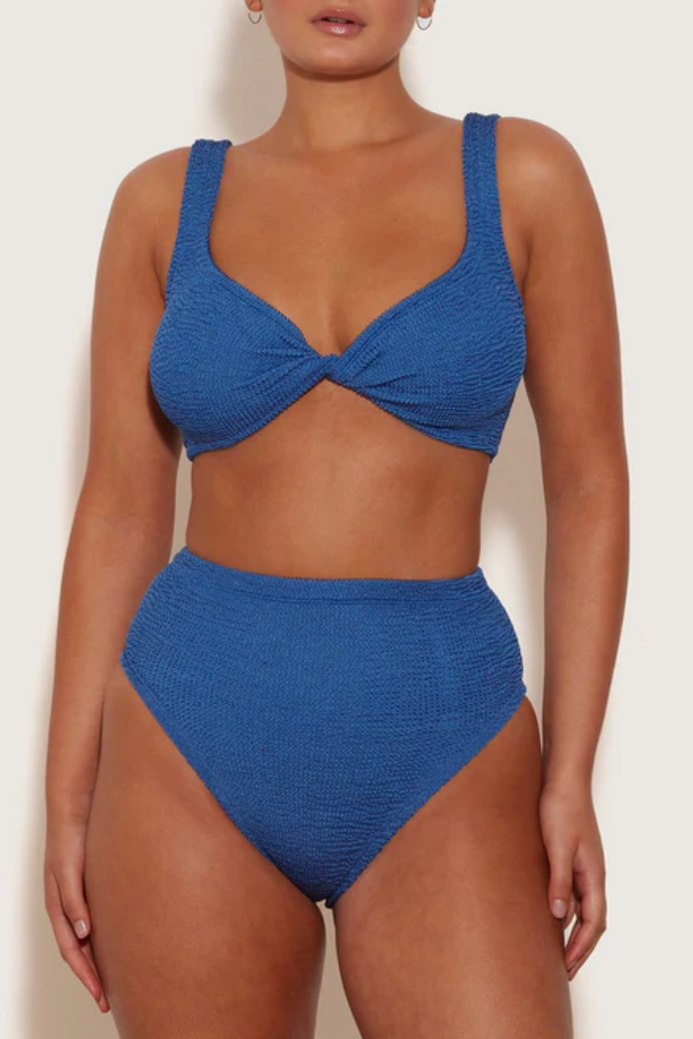 Jamie Bikini Metallic Denim