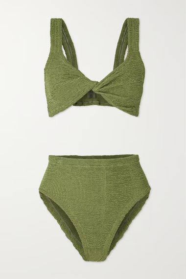 Jamie Bikini Metallic Moss - ONE SIZE - Bikini