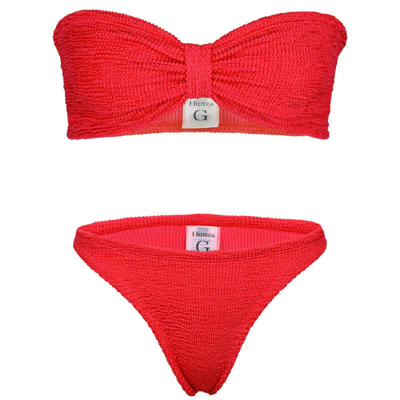 Jean Bikini Red
