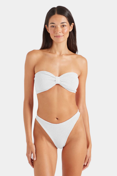 Jean Bikini White