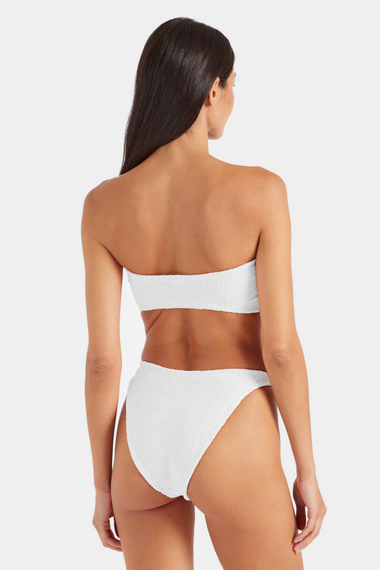 Jean Bikini White