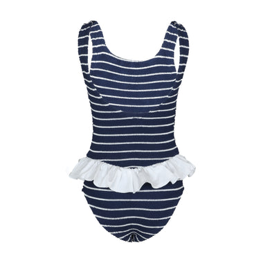 Kids Denise One Piece Navy/White Stripe - ONE SIZE - Girls One Piece