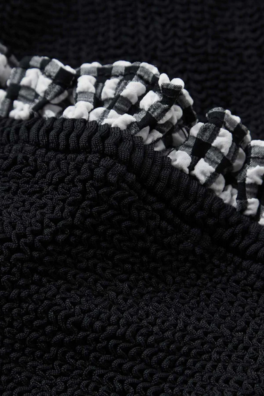 Kids Duo Denise Swim Black Gingham