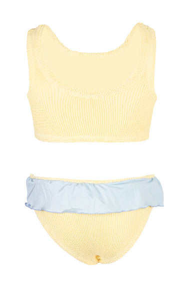 Kids Duo Olive Bikini Butter/Metallic Ice Blue