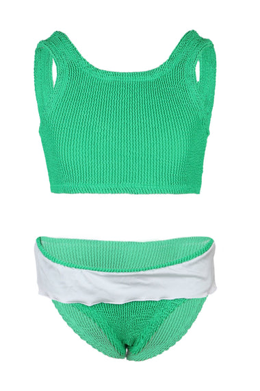 Kids Olive Bikini Emerald