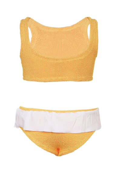 Kids Olive Bikini Mango/Sorbet