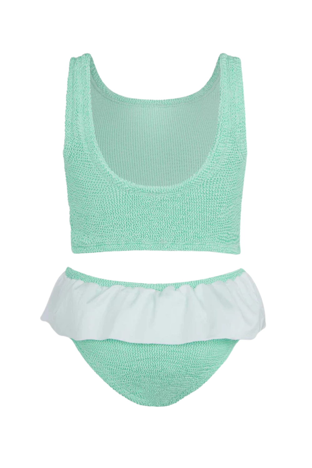 Load image into Gallery viewer, Kids Olive Bikini Metallic Mint
