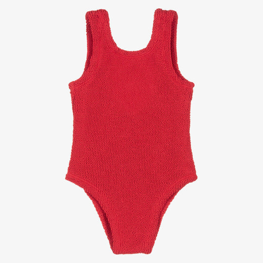 Kids Classic Swim Red - Girls One Piece