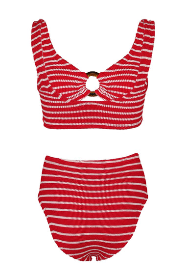 Nadine Bikini Red/White