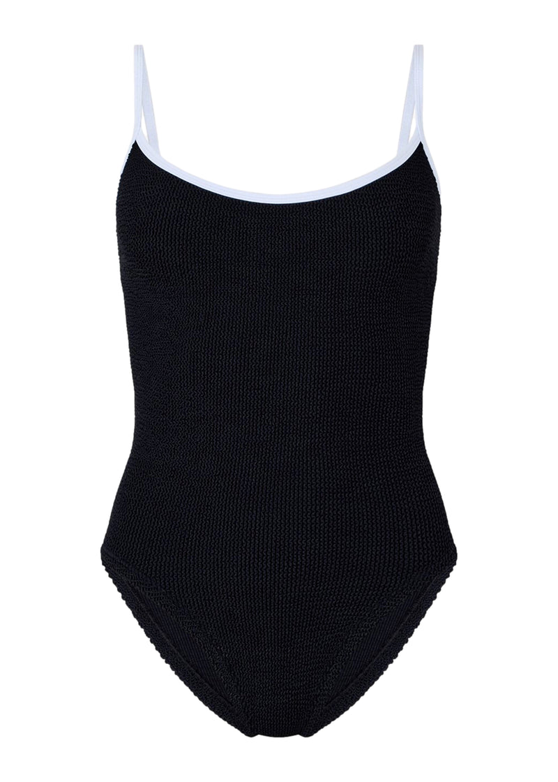 Pamela Swim Contrast Black/White