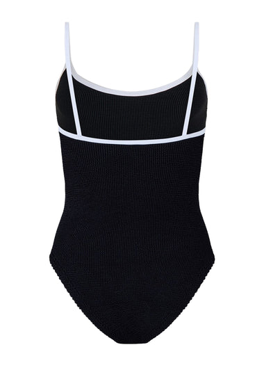 Pamela Swim Contrast Black/White